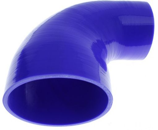Bild von 90 Grad Silikonbiegung - Blau 2 "- 2,5"