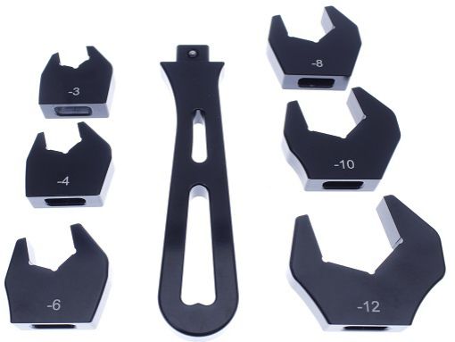 Bild von AN-Fittings Rollgabelschlüssel-Set AN3–AN12