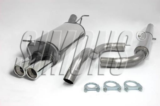 Bild von Simons catback Auspuff Audi A3 8L/VW Golf 4/VW New Beetle Turbo