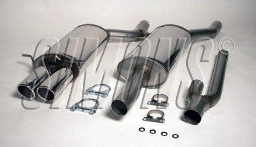 Bild von Simons Catback-Auspuff Audi A4 B5 Quattro Sedan/Avant 2.4/2.5 TDI/2.6/2.8