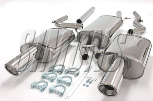Bild von Simons Sportendschalldämpfer Audi A4 B7 2WD