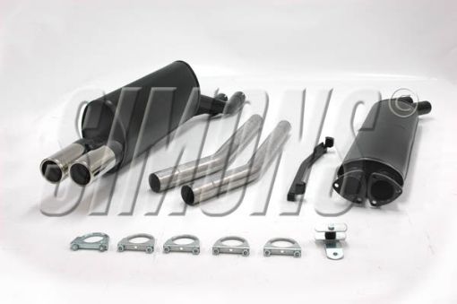 Bild von Simons Catback Auspuff BMW 520i/525i/528i/628CSi