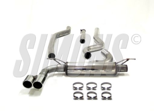 Bild von Simons Catback-Auspuff BMW 316d/318d/320d/420d F30-F36 2x80 mm