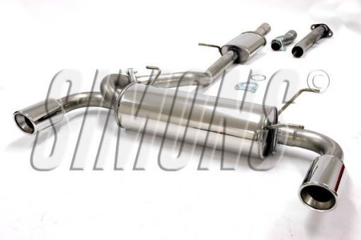 Bild von Simons catback Auspuff Mazda MX-5 NB 1.6/1.8 1998–2005 2x100 mm