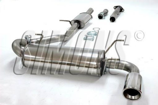 Bild von Simons catback Auspuff Mazda MX-5 NB 1.6/1.8 1998–2005 1x100 mm