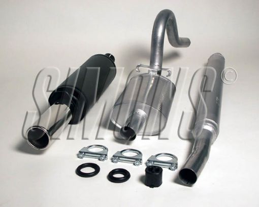 Bild von Simons Catback-Auspuff Opel Ascona B/Manta B Combicoupé/Hatchback ohne Downpipe