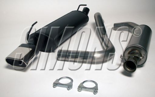 Bild von Simons Catback-Auspuff Saab 9-3 Viggen/Aero II
