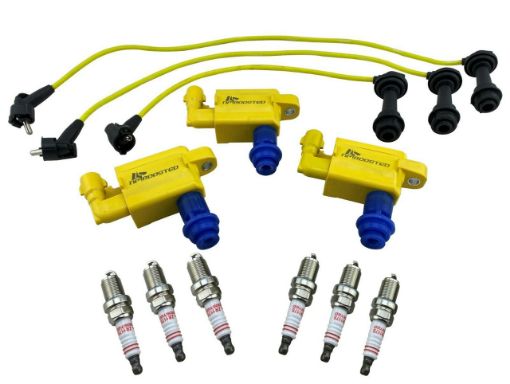 Bild von IGNITION COIL PACKS WIRES SPARK PLUGS FOR SUPRA ARISTO SOARER IS300 VVTI 1JZ 2JZ