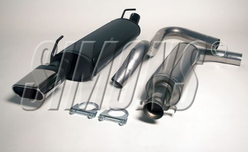 Bild von Simons Catback-Auspuff Saab 9-3 Aero I