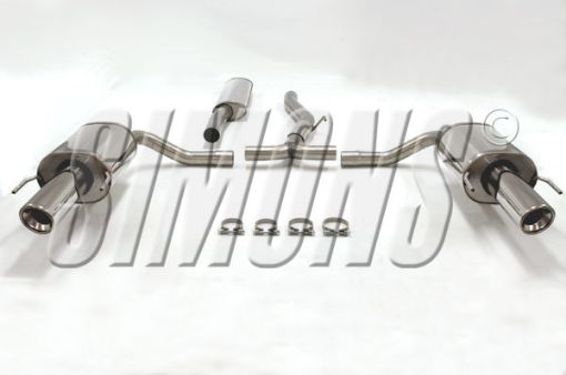 Bild von Simons Catback Auspuff Saab 9-3/9-3X 2.0T/2.8T XWD