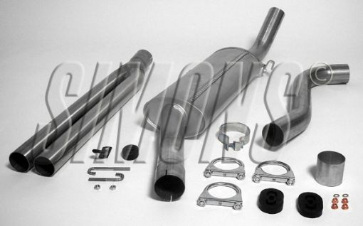 Bild von Simons Catback Auspuff Saab 900 Turbo