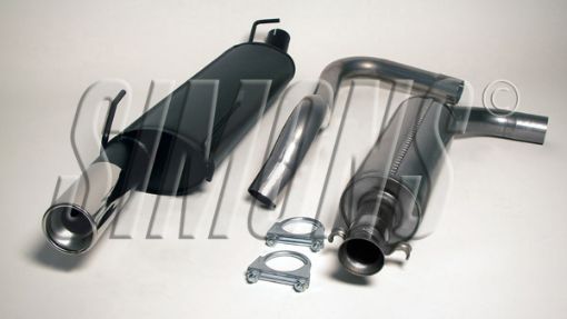 Bild von Simons Catback-Auspuff Saab 900i 2.0/2.3