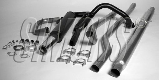 Bild von Simons Catback Auspuff Saab 96 V4 Limousine