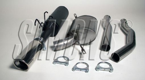 Bild von Simons Catback-Auspuff Volvo 850/S70/V70/C70 Turbo 1x100mm