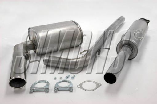Bild von Simons catback Auspuff Volvo S80 2.4/2.4TD