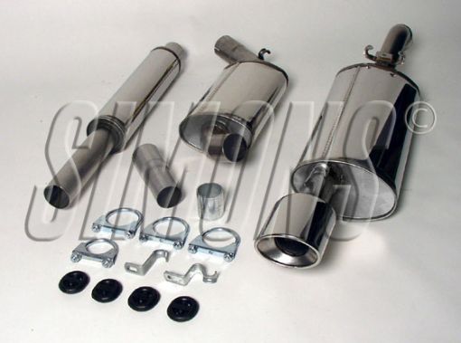 Bild von Simons catback auspuff VW Corrado G60 1.8 16V/G60