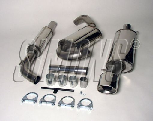 Bild von Simons catback auspuff VW Corrado G60 1.8 16V/G60/2.0/2.9 VR6