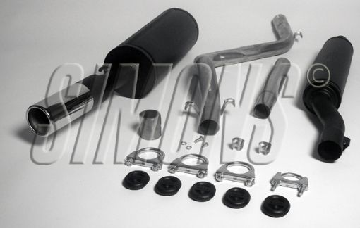 Bild von Simons Catback Auspuff VW Golf 1/VW Scirocco 1
