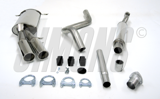 Bild von Simons Catback Auspuff VW Golf 1 Cabriolet/VW Scirocco 2