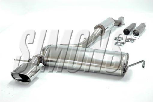 Bild von Simons catback auspuff VW Golf 4 V6 4Motion/Syncro