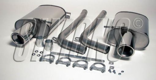 Bild von Simons catback Auspuff Audi A4 B6 Quattro Limousine/Avant 1.8T