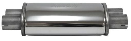 Bild von "DUO 51" - Edelstahlschalldämpfer 2 x 2 "- Simons U3451DR