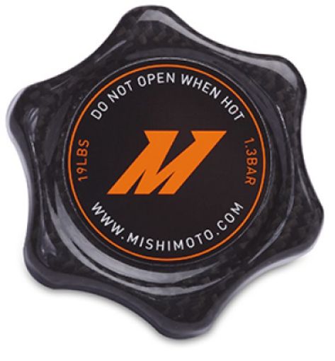 Bild von Mishimoto 1.3 Bar Rated Carbon Fiber Radiator Cap Small Import
