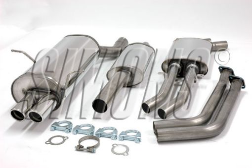 Bild von Simons Catback-Auspuff BMW M52 E46 320i/323i/328i