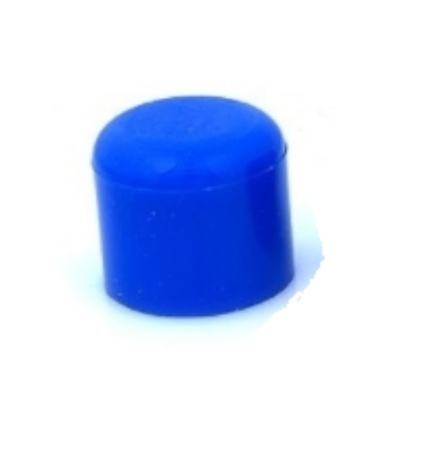Bild von blau - Silikonkappen - 30mm.