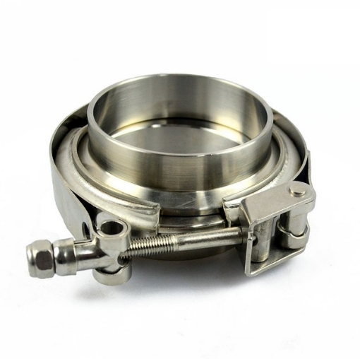 Bild von V-Band Flansch / Klemme Edelstahl - Mit Aussparung 3,5 "V-Band