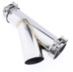 Bild von Y-stykke med clamps - 2.25" / 57mm.