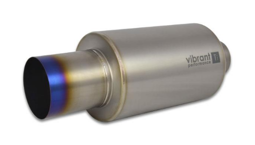 Bild von Titanium Muffler 3.00” (76.2mm) - Blue Tip Finish