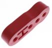 Bild von Rot gummiauspuff - Universal - Lang