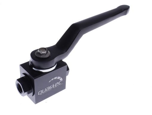 Bild von EIN / AUS-Ventil mit 1/8 "-27 NPT für exkl. Armaturen - Schwarz