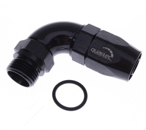 Bild von 7/8"-14 UNF -> AN10 - High flow 90gr - Sort