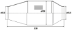Bild von HJS Tuning Catalyst 61,5mm, Function EOBD, Euro 5