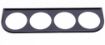 Bild von Autogauge - Instrumentengehäuse für Uhr und Shows für 4 Instrumente