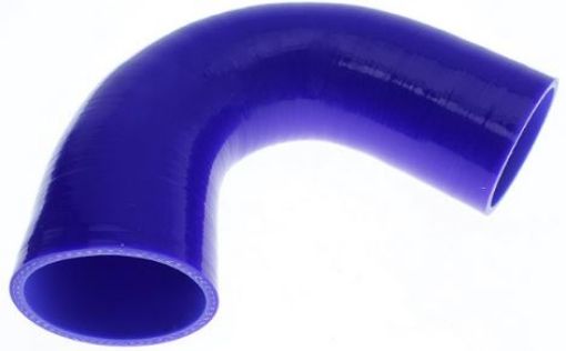 Bild von 135 Grad Silikonbiegung - Blau 2,55" / 65mm.