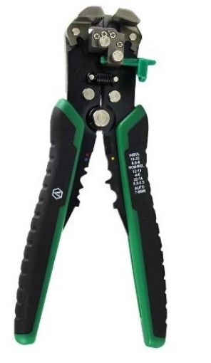 Bild von Abisolierzange mit Crimpzange und Kabelschneider 8-26 AWG