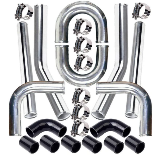 Bild von Intercooler piping kit 3" - Black