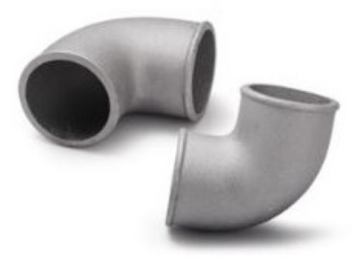 Bild von 90 Grad - Aluminiumbiegungen - Guss - 51 mm.