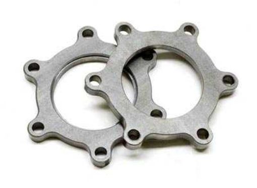 Bild von Downpipe flange Holset Super HX40 internal WG / HX50 SS