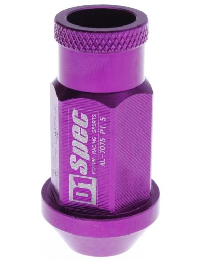 Bild von Aluminium Wheel nuts - M12*1.5 - Purple