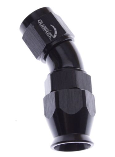 Bild von 30gr. PTFE AN Anschlussstück - AN-8 - Schwarz - High Flow