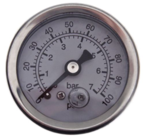 Bild von Benzindruck UR / Zeiger / Manometer - 0-7 bar