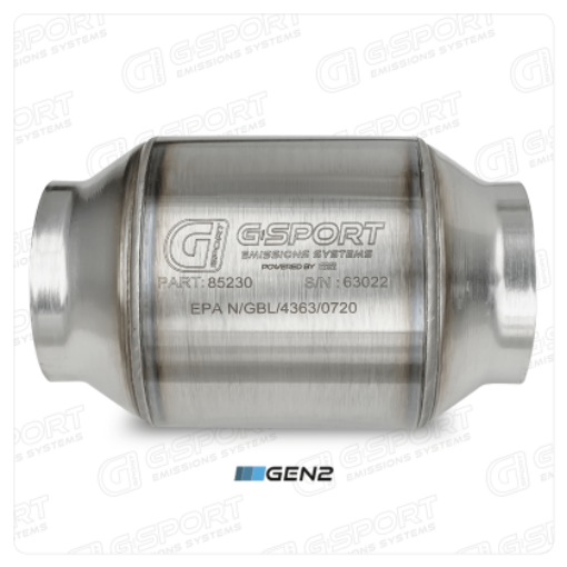 Bild von GESI G-Sport 400 CPSI GEN 2 EPA Compliant 3.0in Inlet/Out