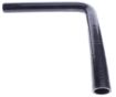 Bild von 90 Grad Silikonbiegung - Schwarz 1,5 "- 38 mm.