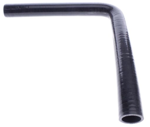 Bild von 90 Grad Silikonbiegung - Schwarz 1,5 "- 38 mm.