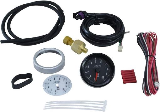 Bild von AEM 30-5135M 0-10.2Bar Oil Pressure Metric Analog Gauge