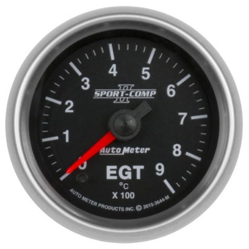 Bild von Autometer Sport-Comp II Gauge Pyrometer (Egt) 2 1/16in 900c